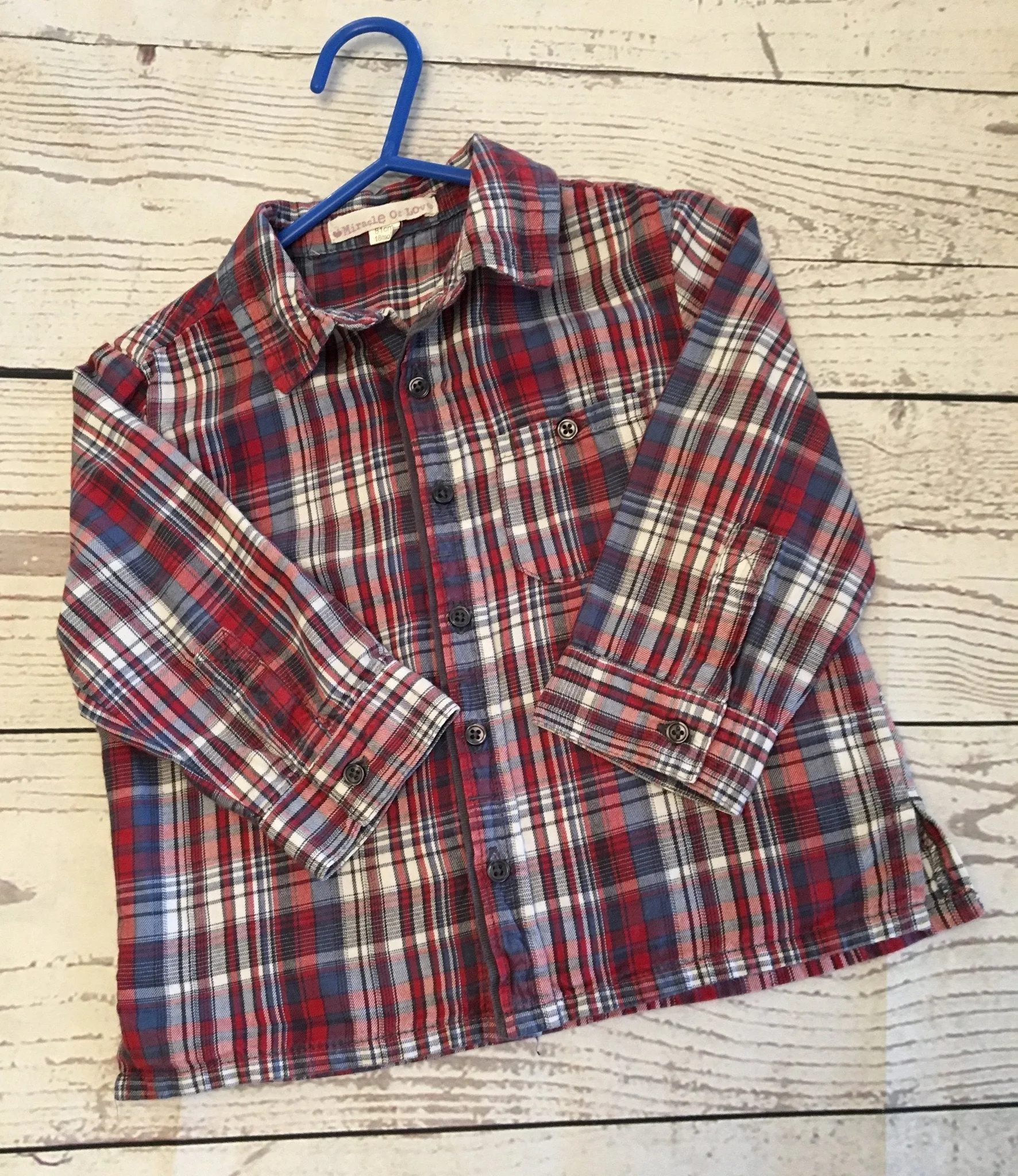 18 Months Checked Shirt