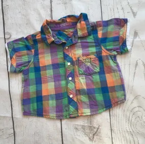 3-6 Months Checked Shirt