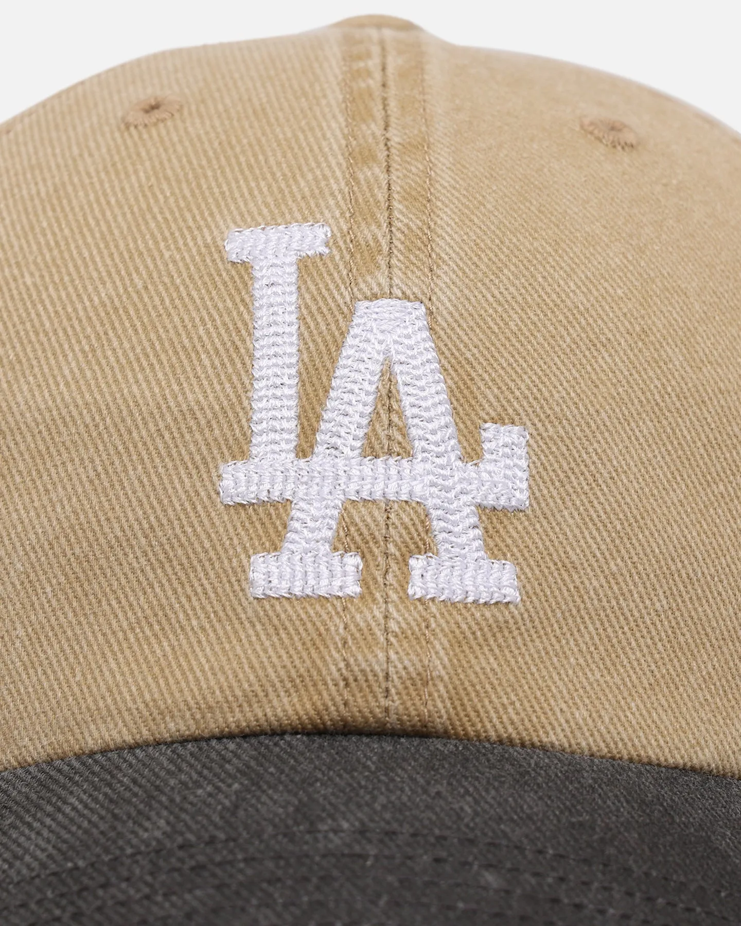 47 Brand Los Angeles Dodgers Apollo Chain Clean Up Strapback Khaki