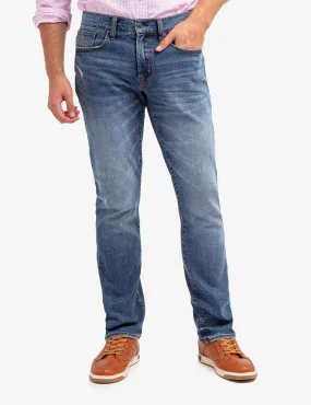 5 POCKET SLIM STRAIGHT FIT JEANS