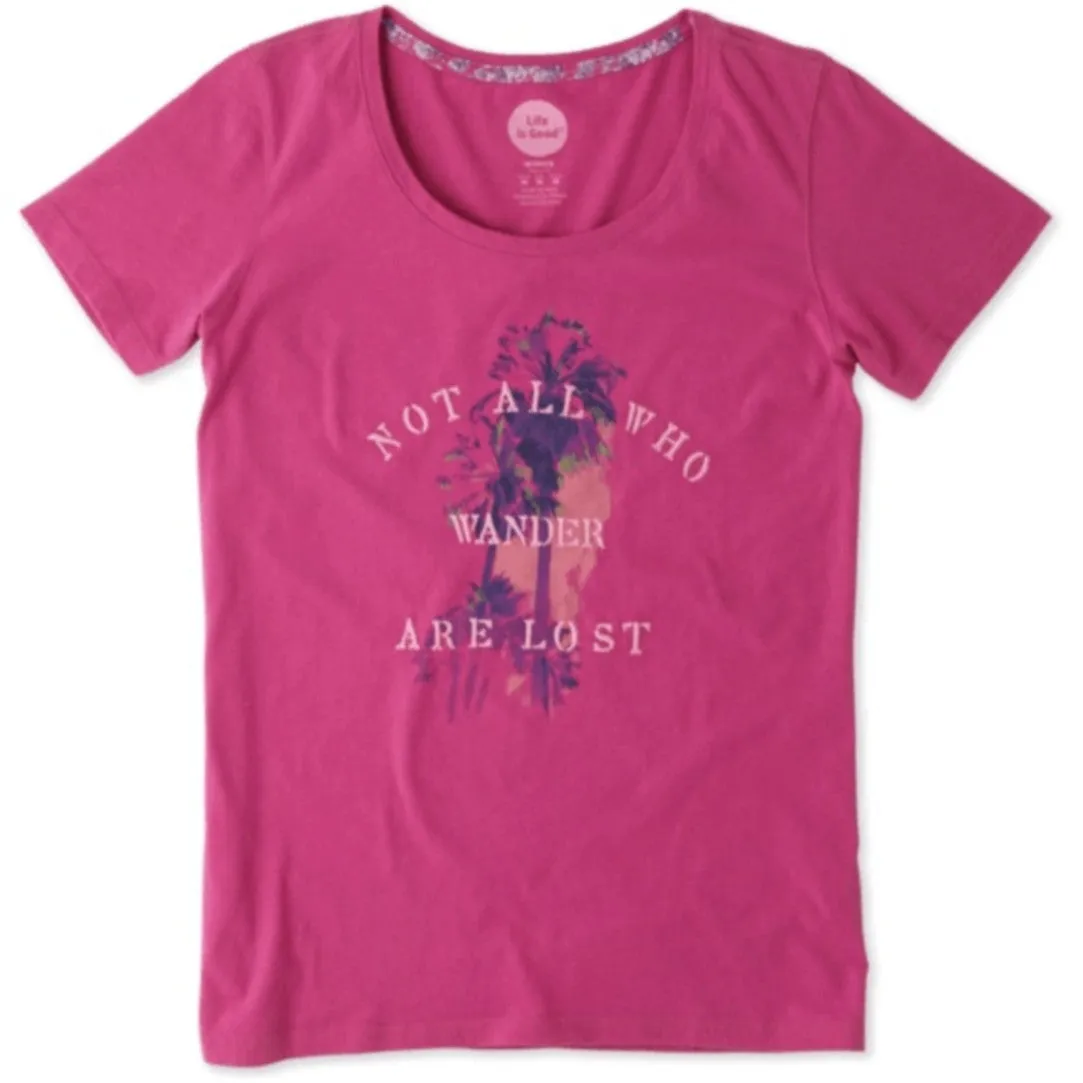 All Who Wander PaL Ms Creamy Scoop T-Shirt by Life is Good