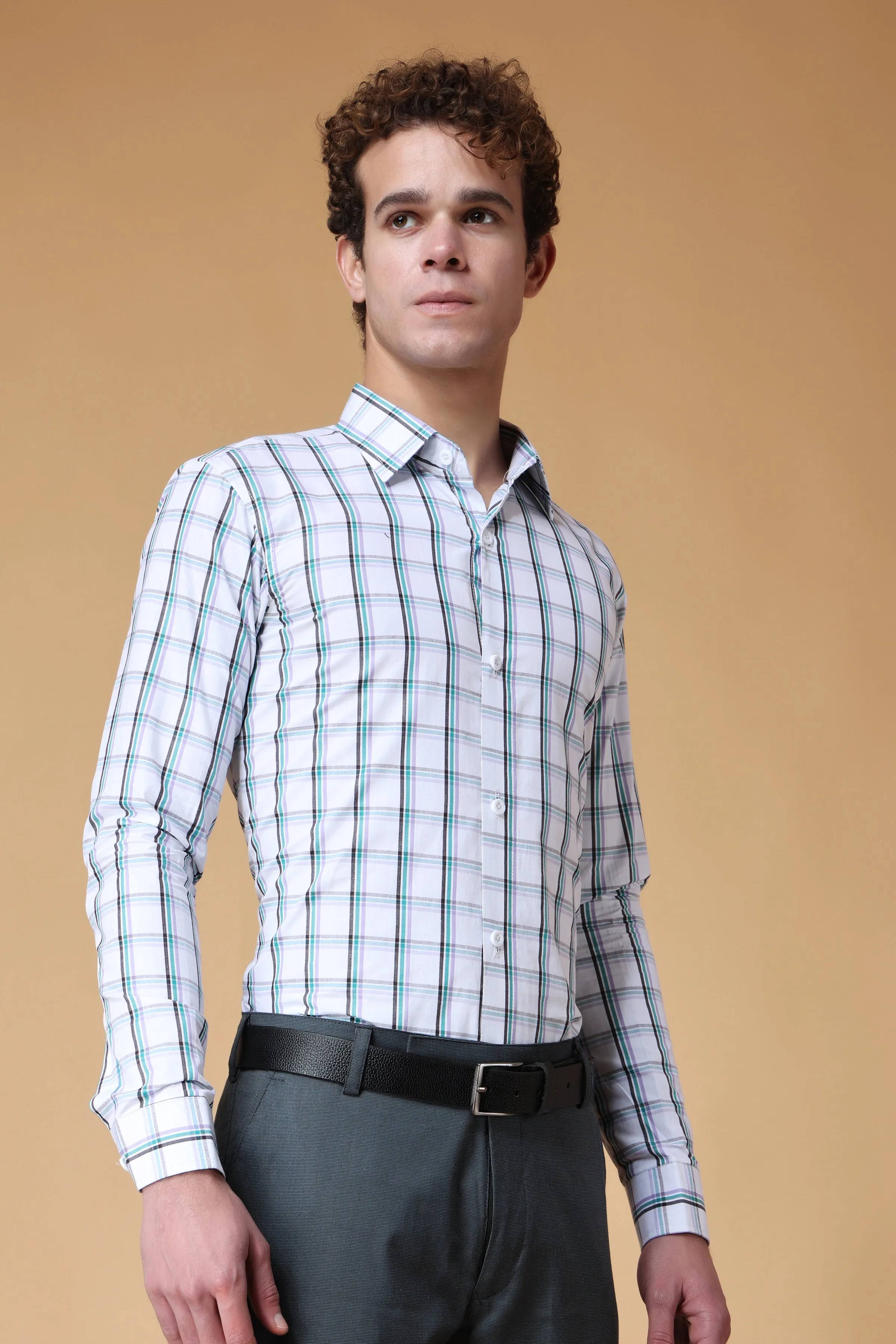 Alpine Checked Cotton Shirt