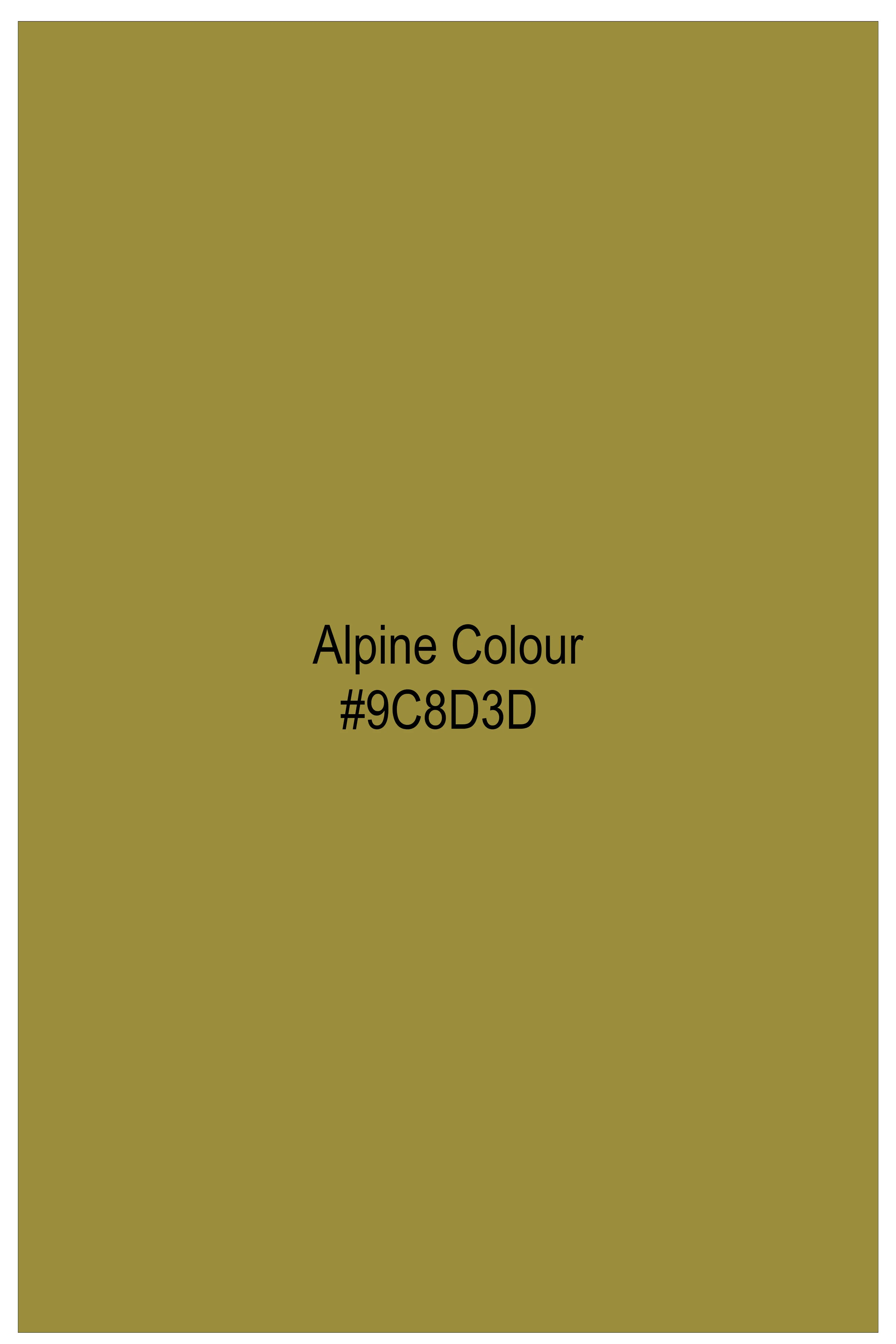 Alpine Green Subtle Sheen Super Soft Premium Cotton Pathani Set