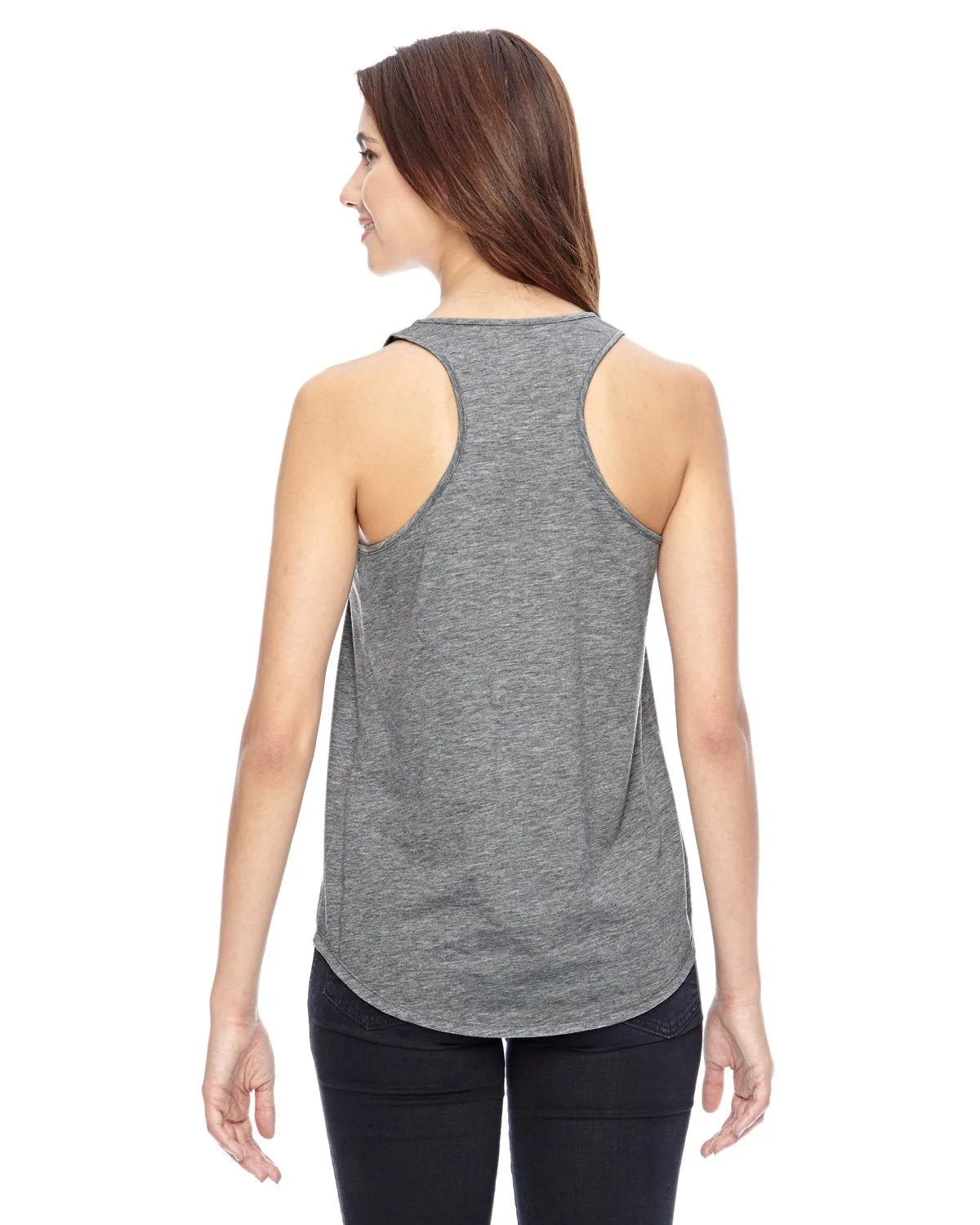 Alternative 04031C1 Ladies' Shirttail Satin Jersey Tank