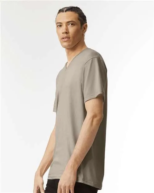 American Apparel CVC V-Neck Tee