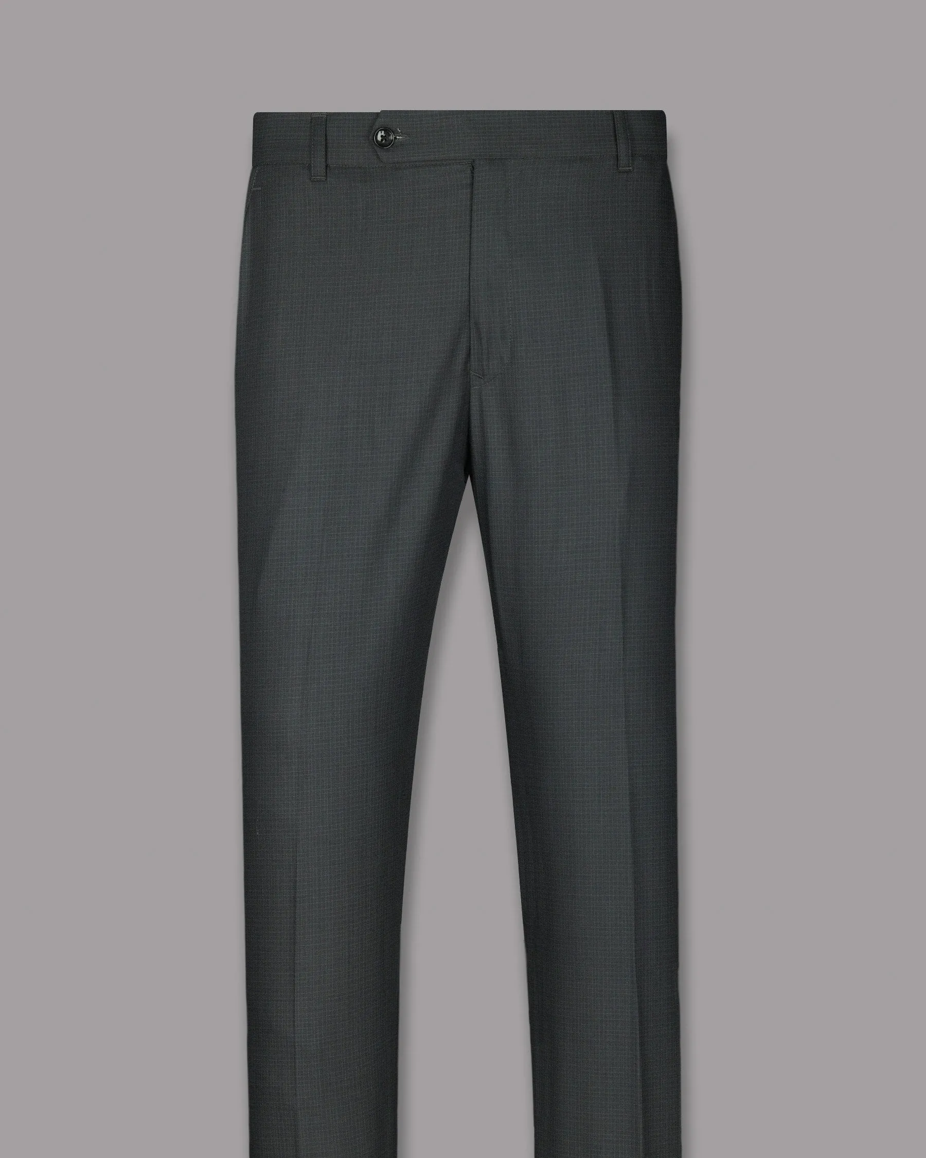 Anchor Grey Micro Checked Wool Blend Suit