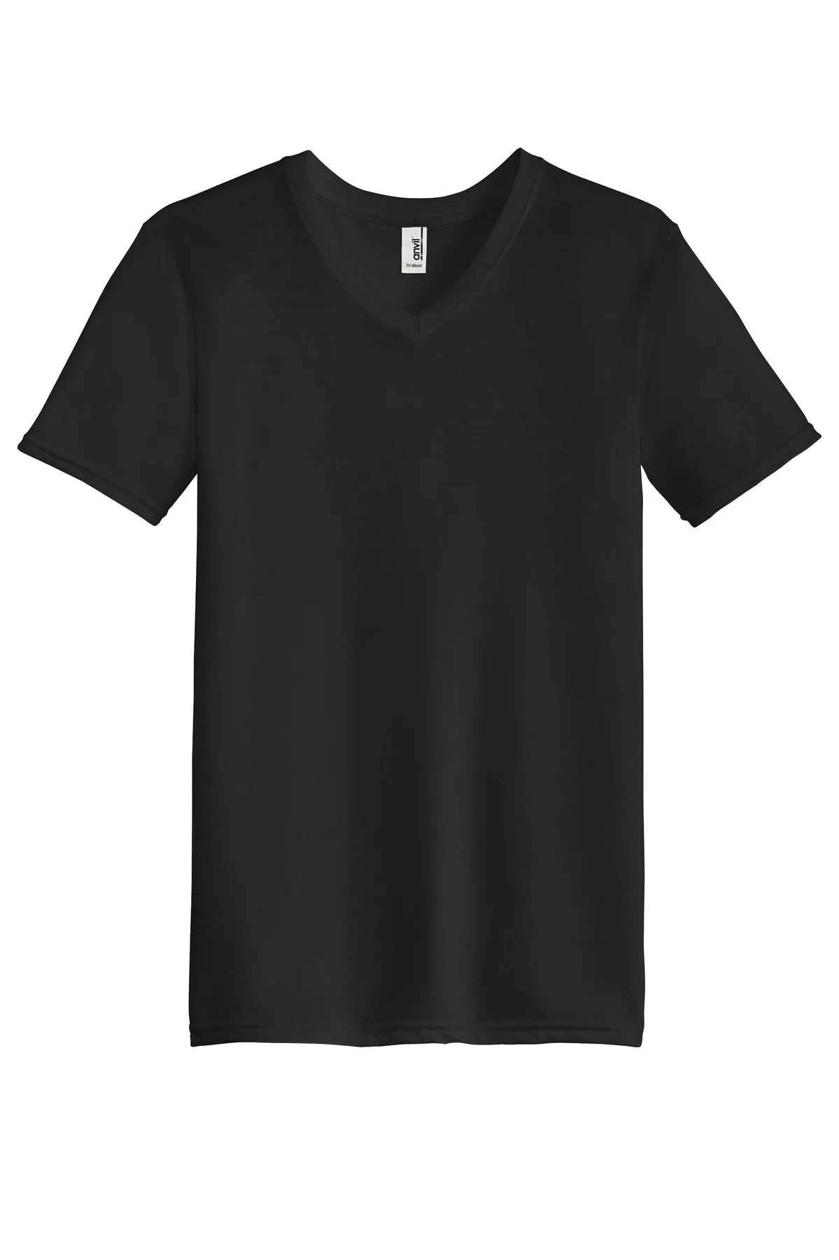 Anvil Tri-Blend V-Neck Tee. 6752