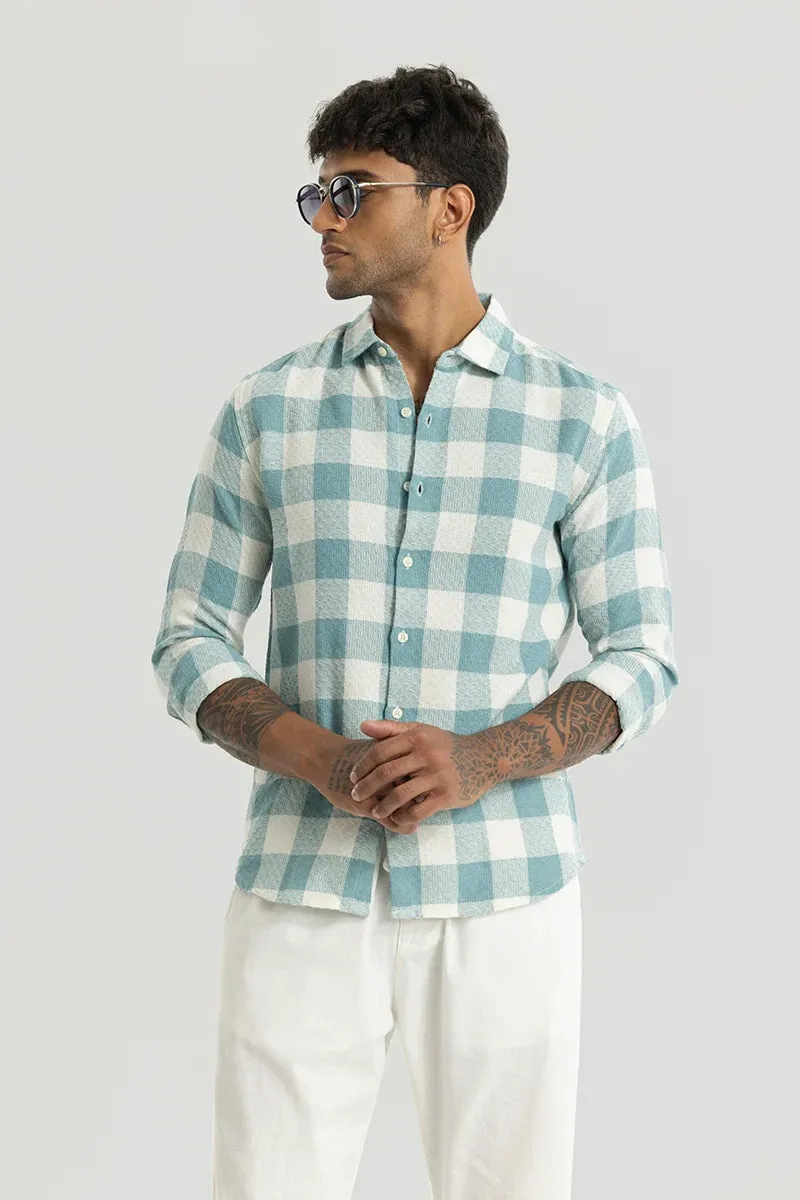 Armor Light Blue Checks Shirt