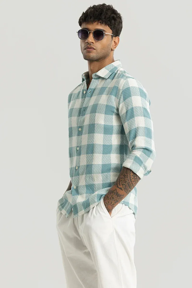 Armor Light Blue Checks Shirt