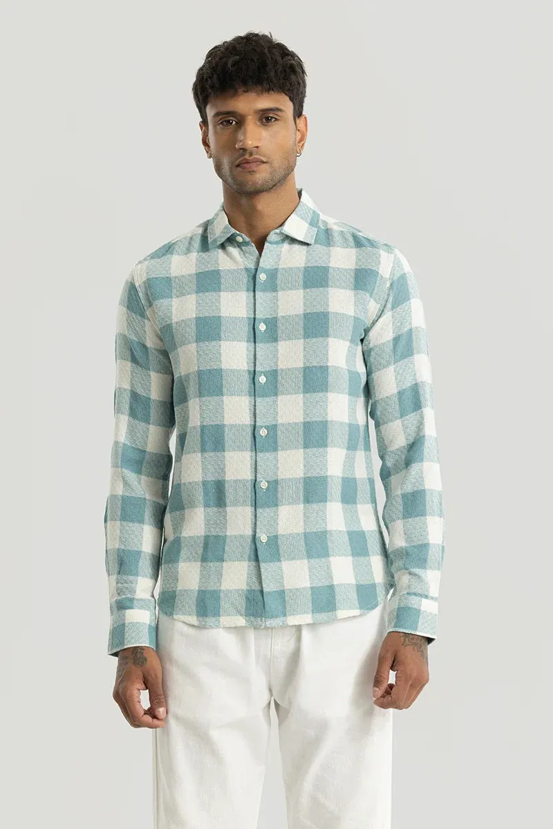 Armor Light Blue Checks Shirt