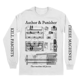 Author & Punisher "These Machines Kill Fascists" White Longsleeve