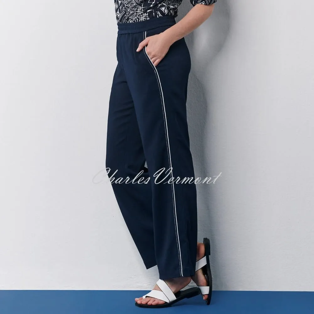 Barbara Lebek Trouser - Style 56400002-88 (Navy)