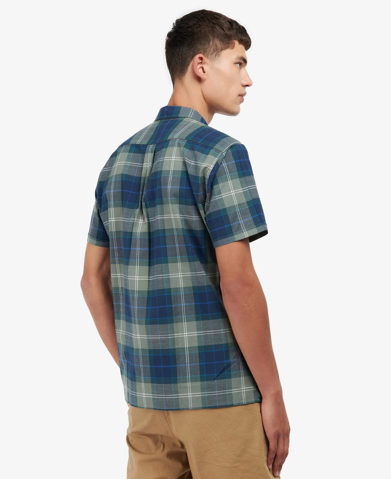 Barbour Mens Gordon Short Sleeved Tartan Check Shirt