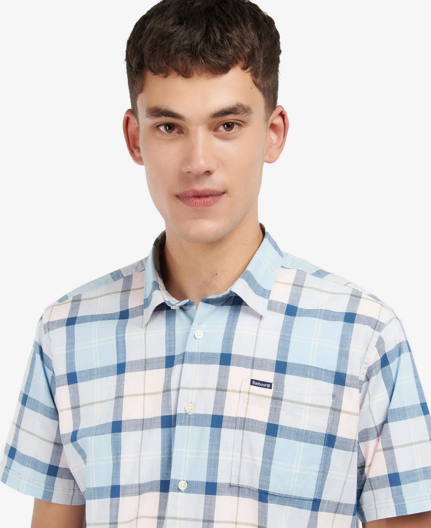 Barbour Mens Gordon Short Sleeved Tartan Check Shirt