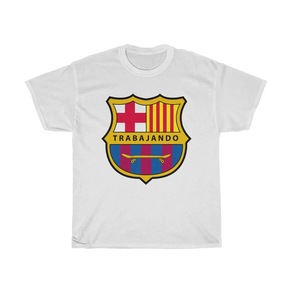 Barcelona White Tee