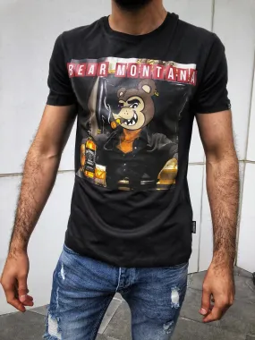 Bear Montana Printed T-Shirt OT12 Streetwear T-Shirts