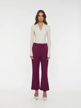 BEAU trousers - plum