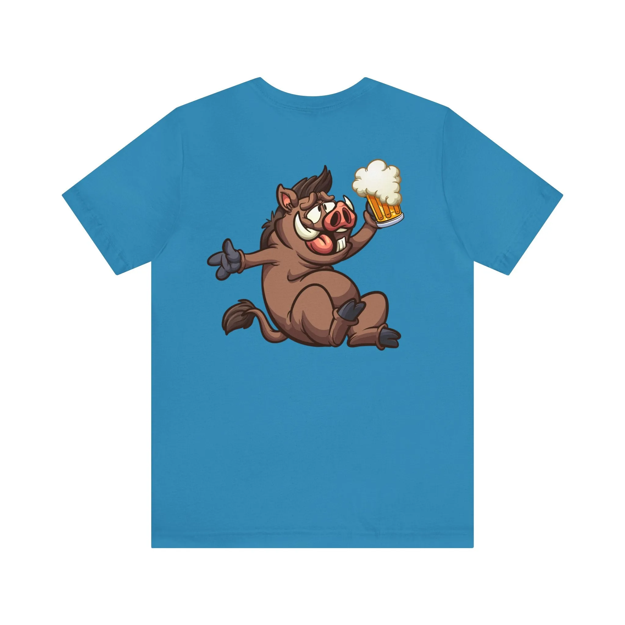 Beer Drinking Boar T-Shirt