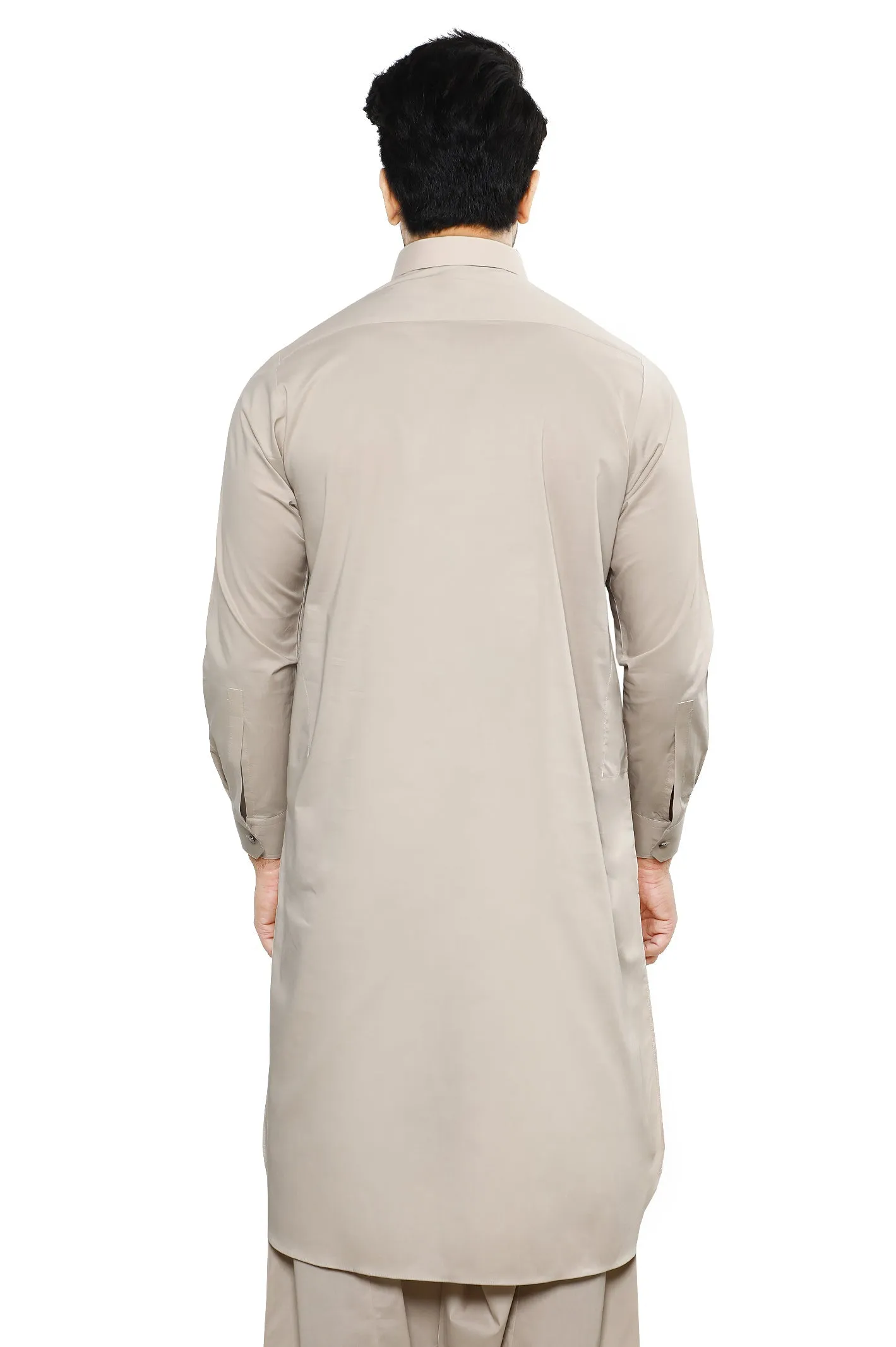 Beige Wash & Wear Shalwar Kameez