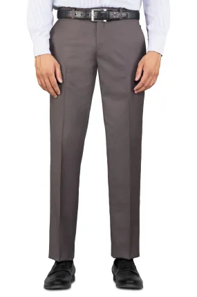 Beige Wash & Wear Smart Fit Trouser