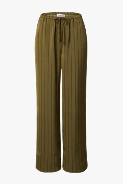 Bjelle Trousers Olive/Black Stripe