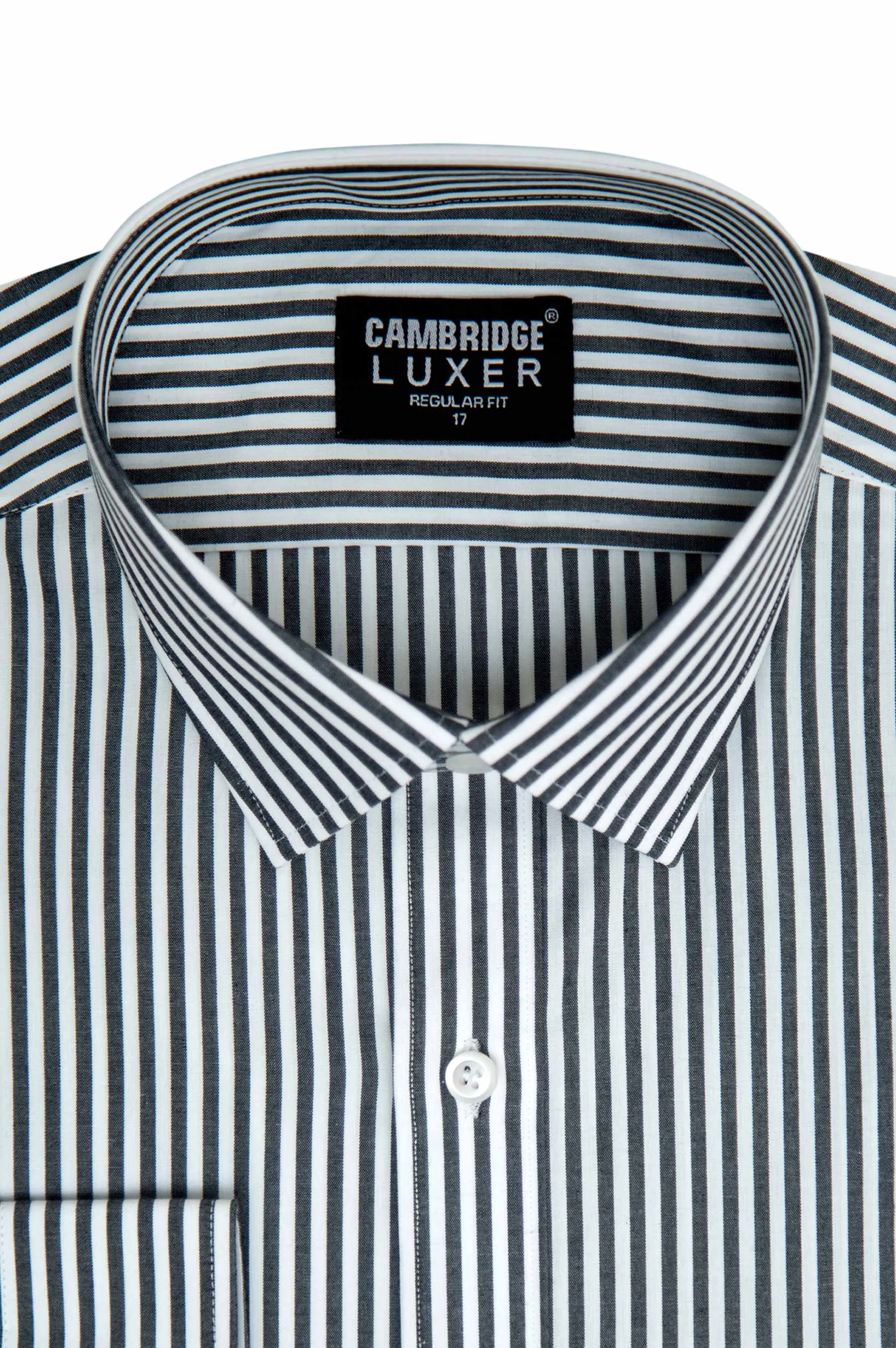 Black Awning Stripes Shirt