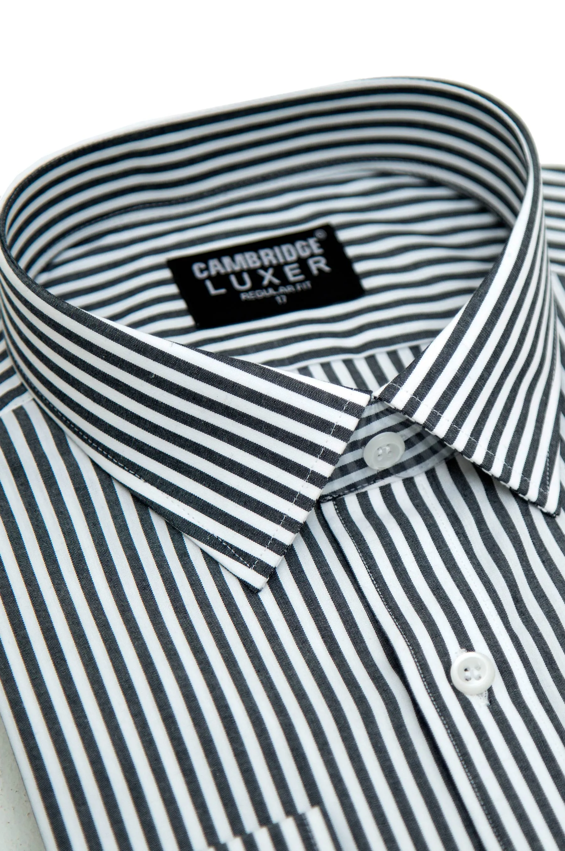 Black Awning Stripes Shirt