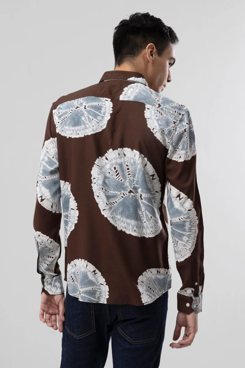 Bloom Patch Brown Shirt