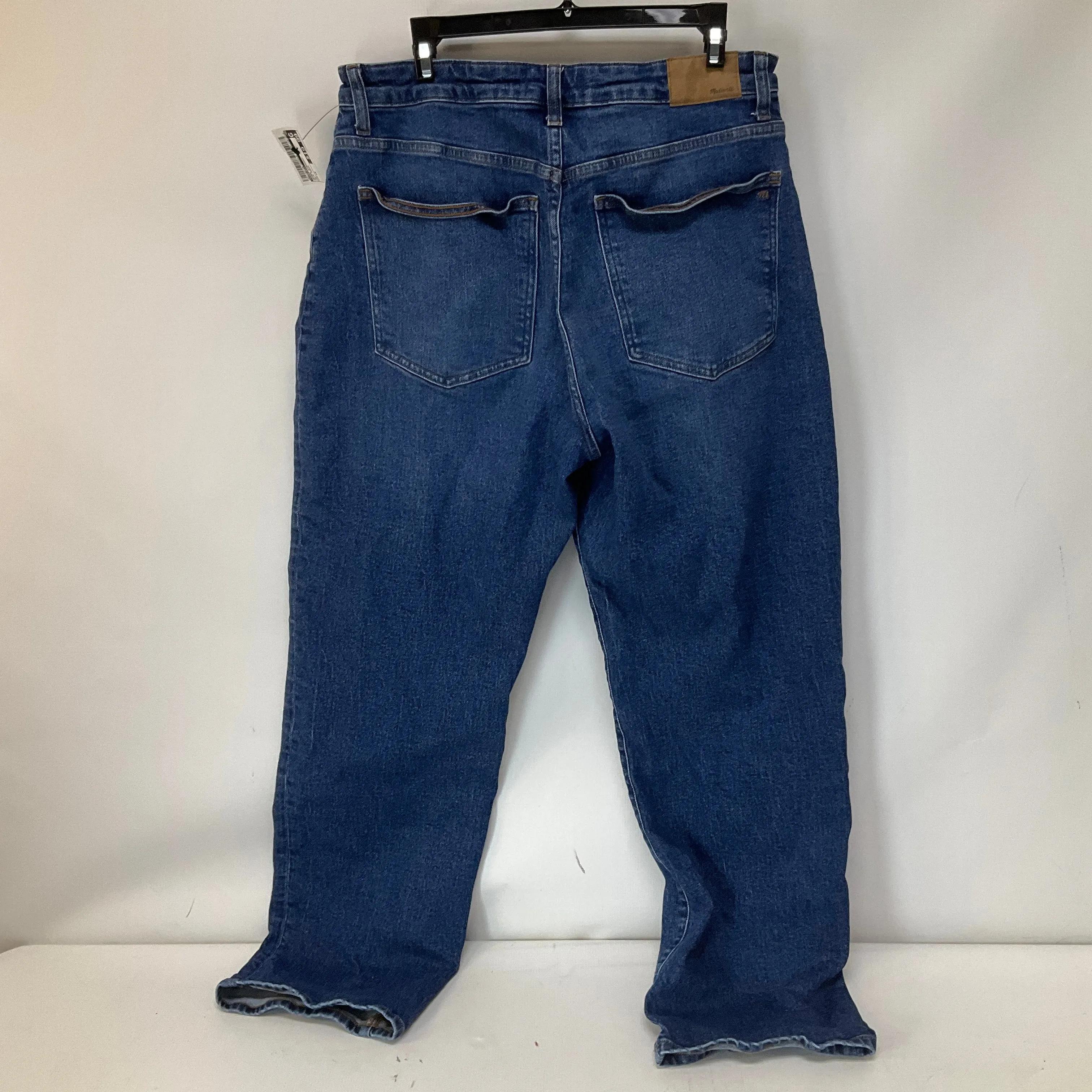 Blue Denim Jeans Straight Madewell, Size 12