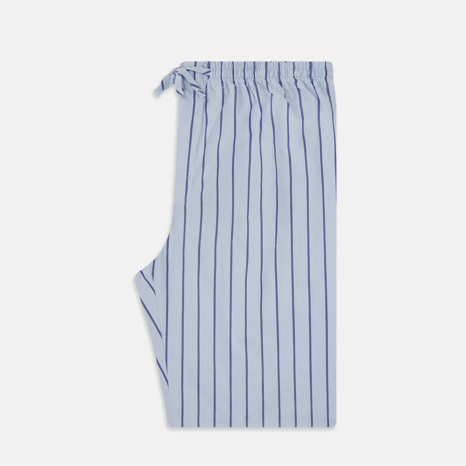 Blue Track Stripe Pyjama Trousers