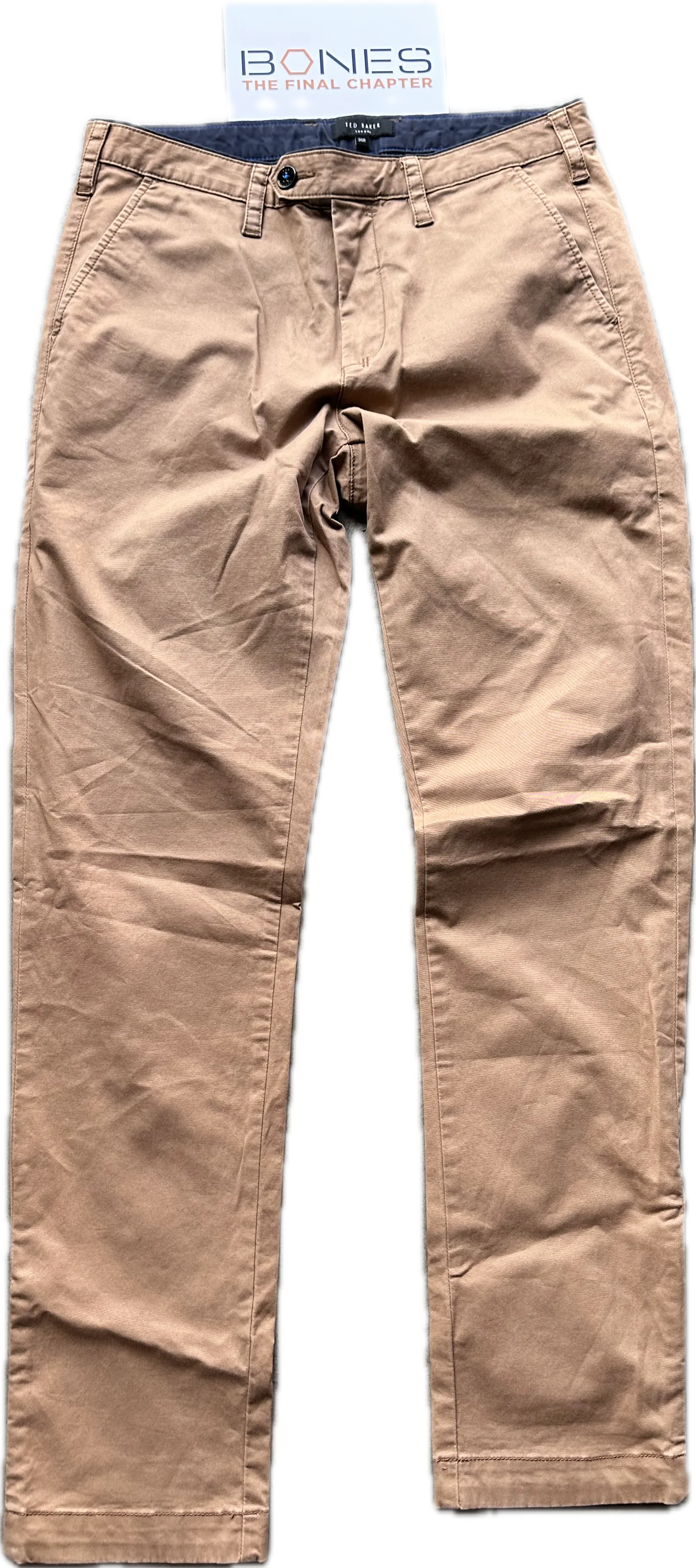 BONES: Dr. Jack Hodgins' TED BAKER Brown Khaki Pants (30)