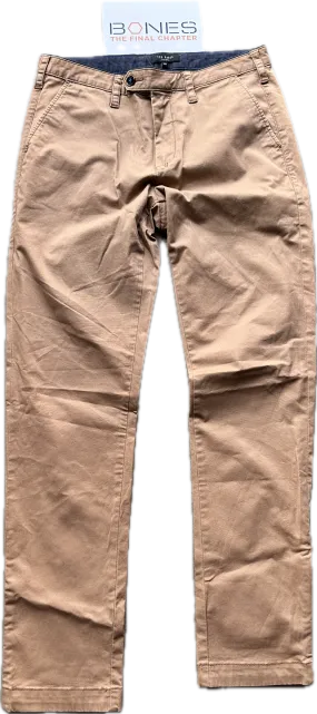 BONES: Dr. Jack Hodgins' TED BAKER Brown Khaki Pants (30)