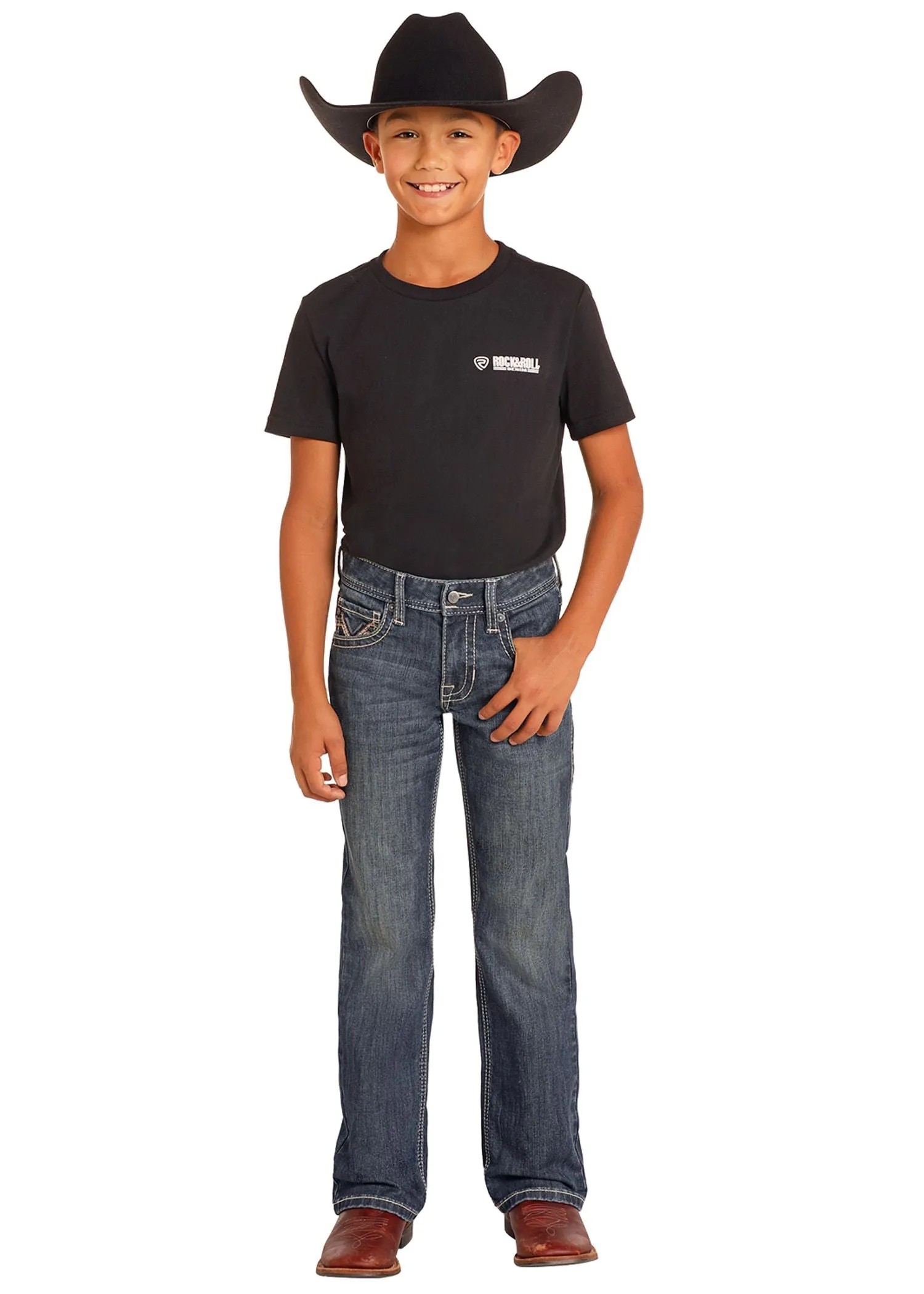 Boy's Rock & Roll BB Gun Regular Boot Cut Jean