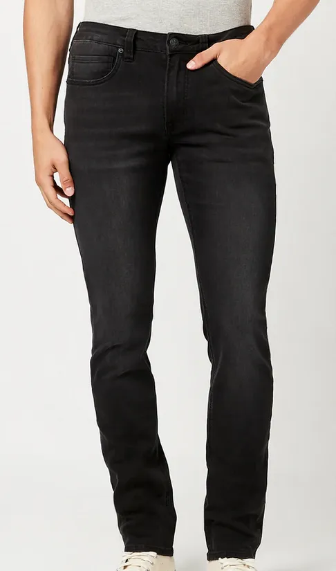 Buffalo Jeans SLIM ASH BLACK 44BM22597-001