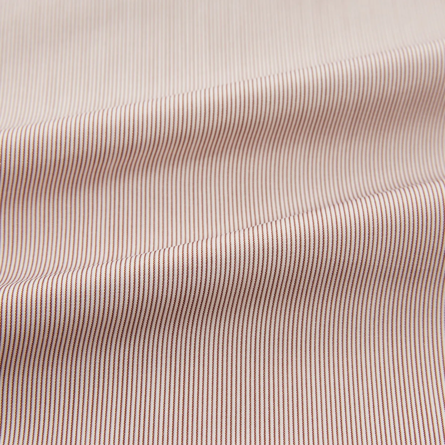 Burgundy Hairline Stripe Mayfair Shirt