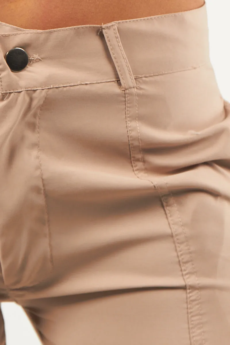 CARGO PANT TROUSER- BEIGE