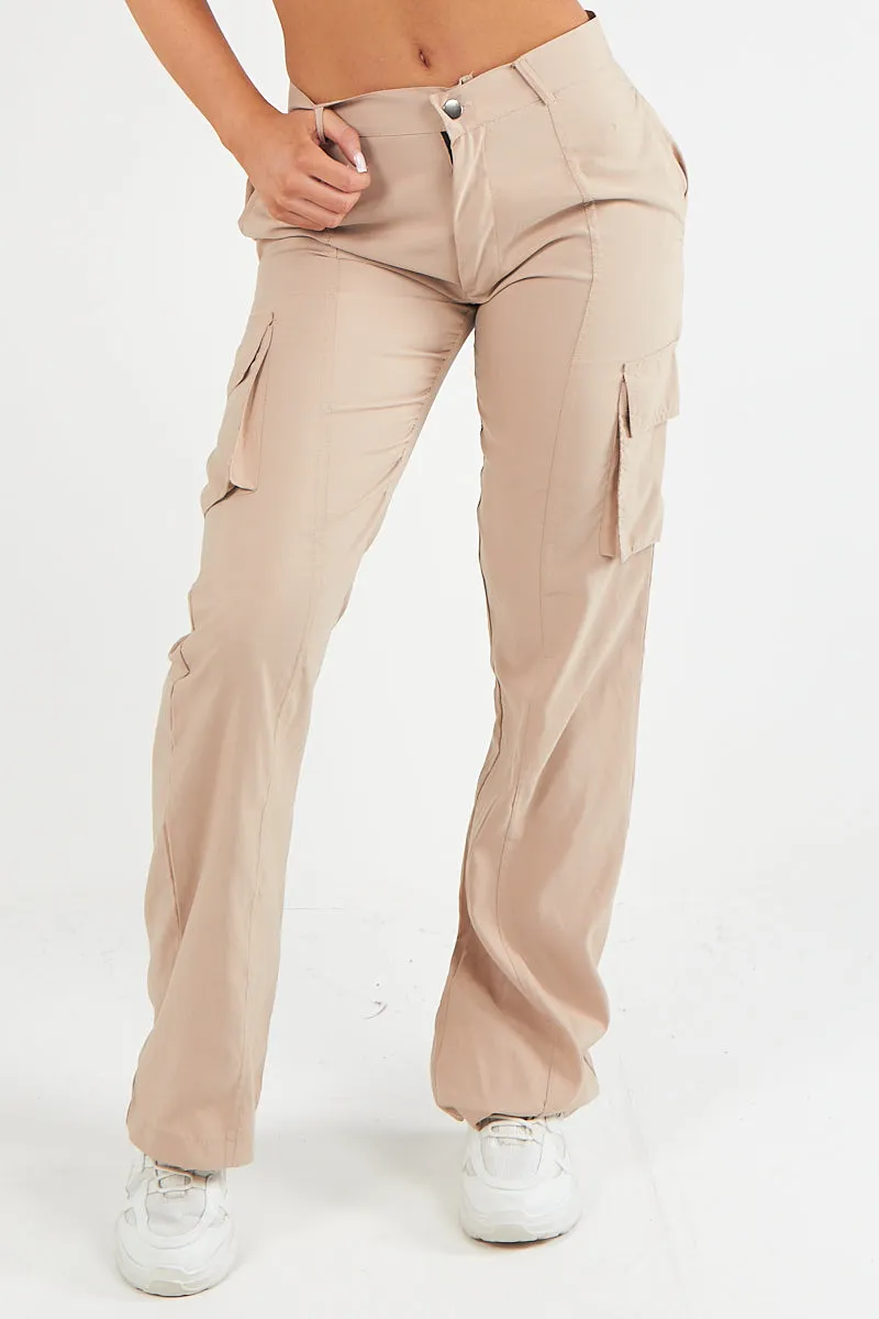 CARGO PANT TROUSER- BEIGE