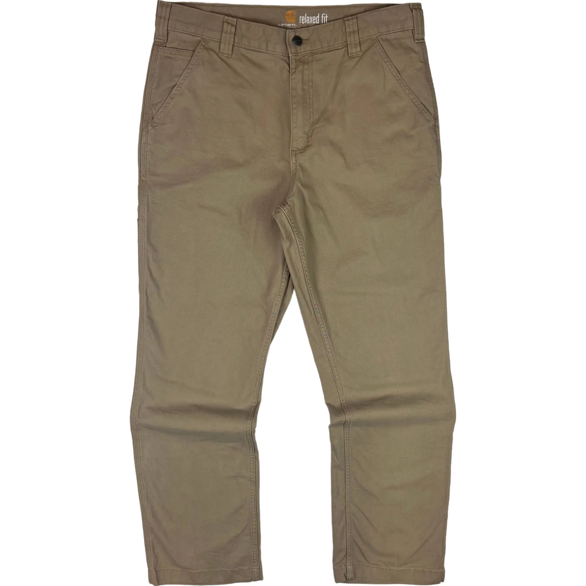 Carhartt Relaxed Fit Carpenter Trousers Beige