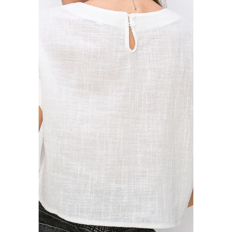 Casual Style Stunning Short Sleeve Top