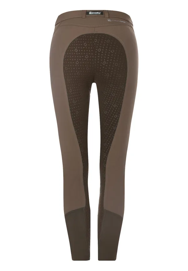 CAVALLO LADIES BREECHES CAJA GRIP (PORCINI-ESPRESSO)