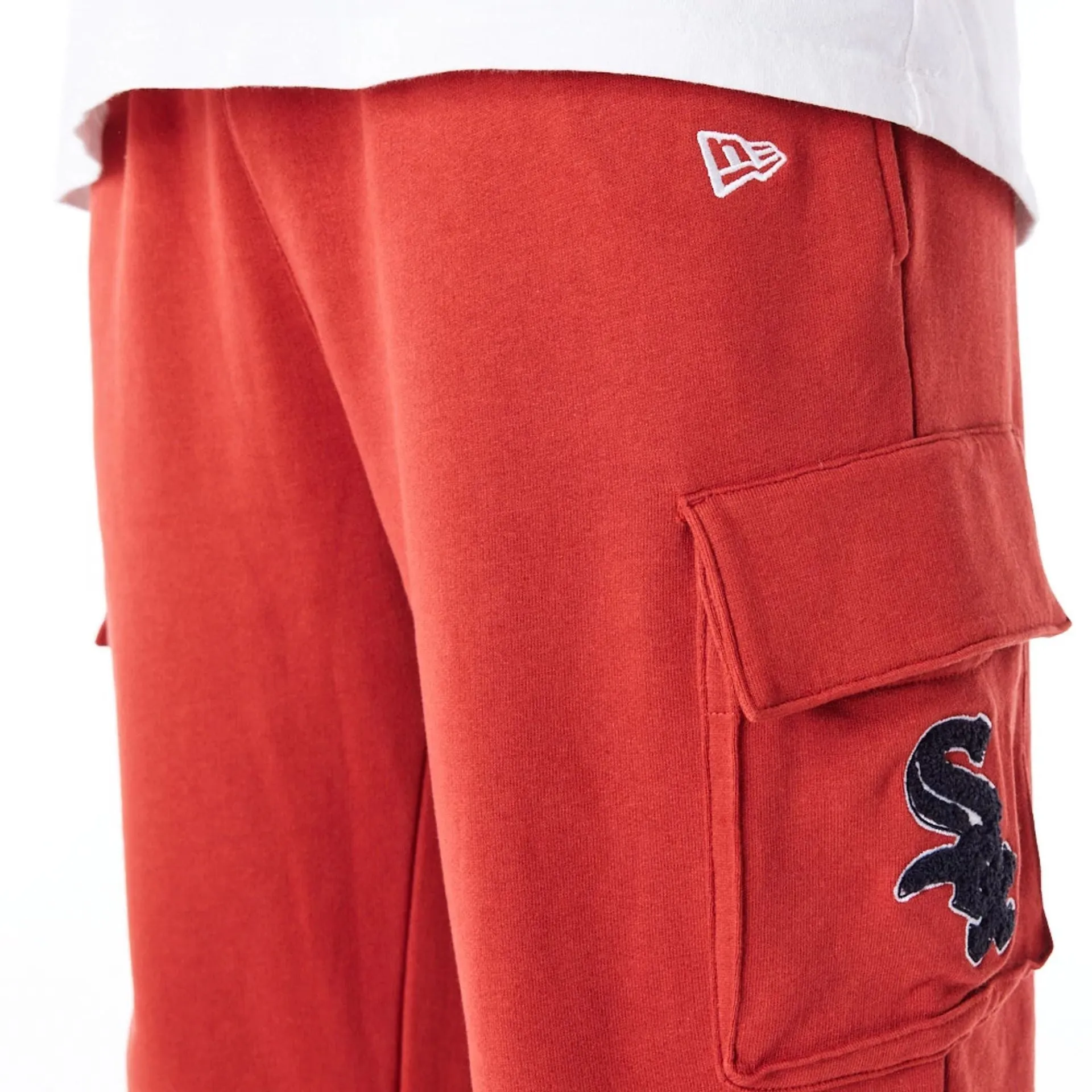 Chicago White Sox World Series Red Fleece Cargo Joggers