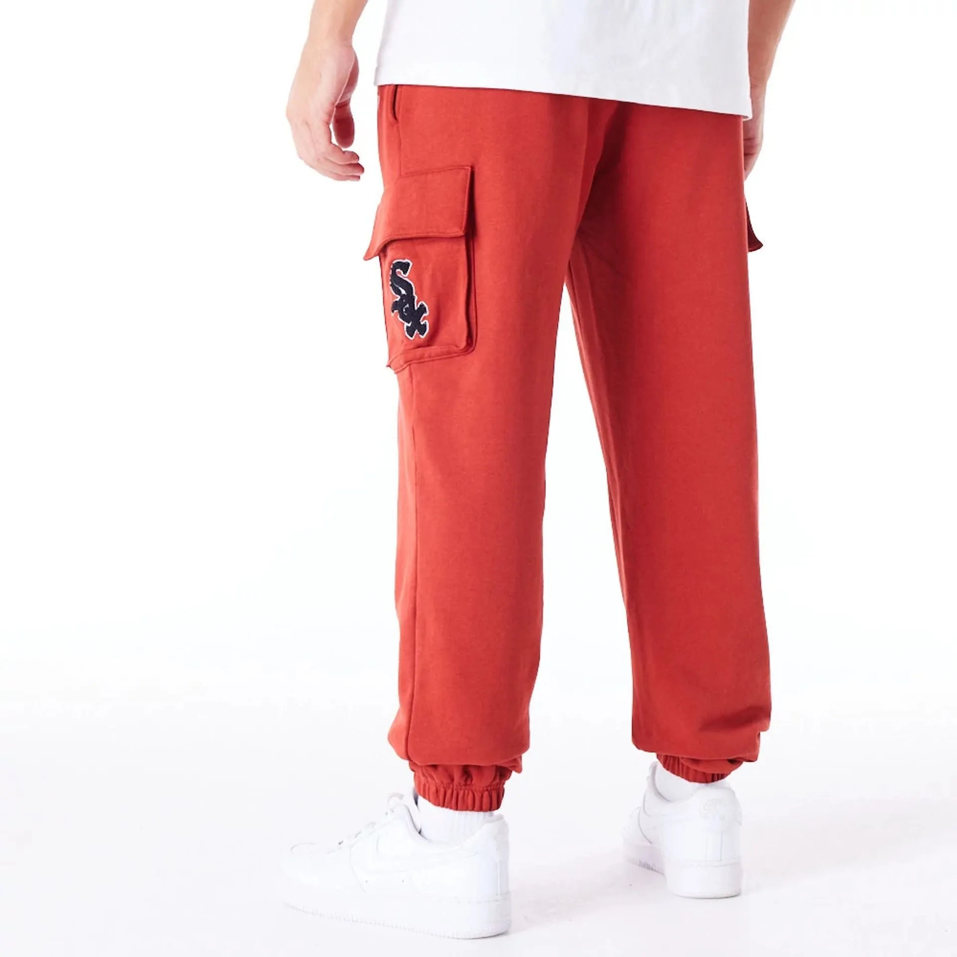 Chicago White Sox World Series Red Fleece Cargo Joggers