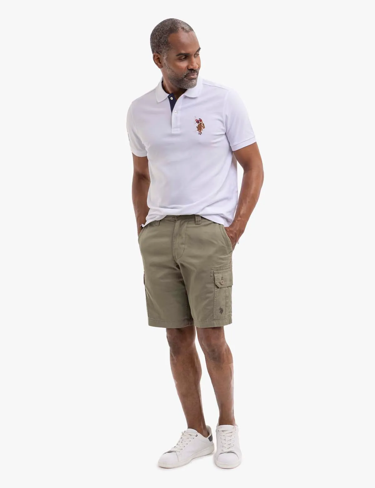 CLASSIC TWILL CARGO SHORTS