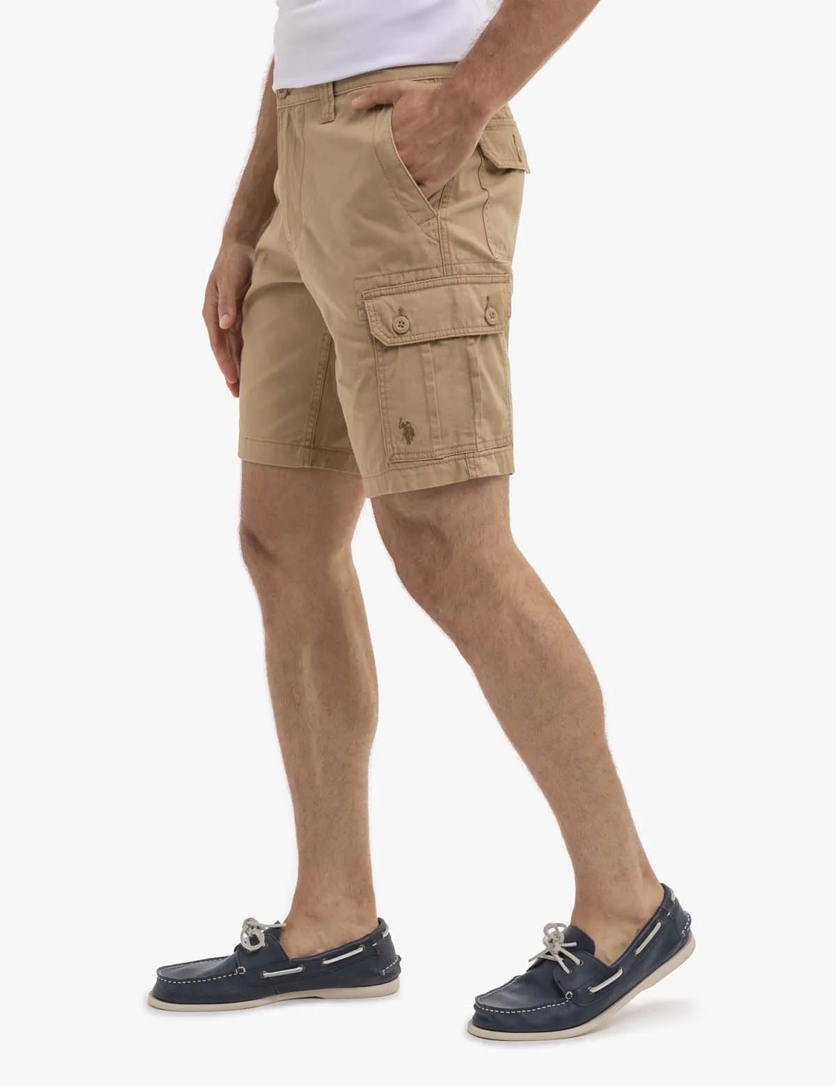 CLASSIC TWILL CARGO SHORTS