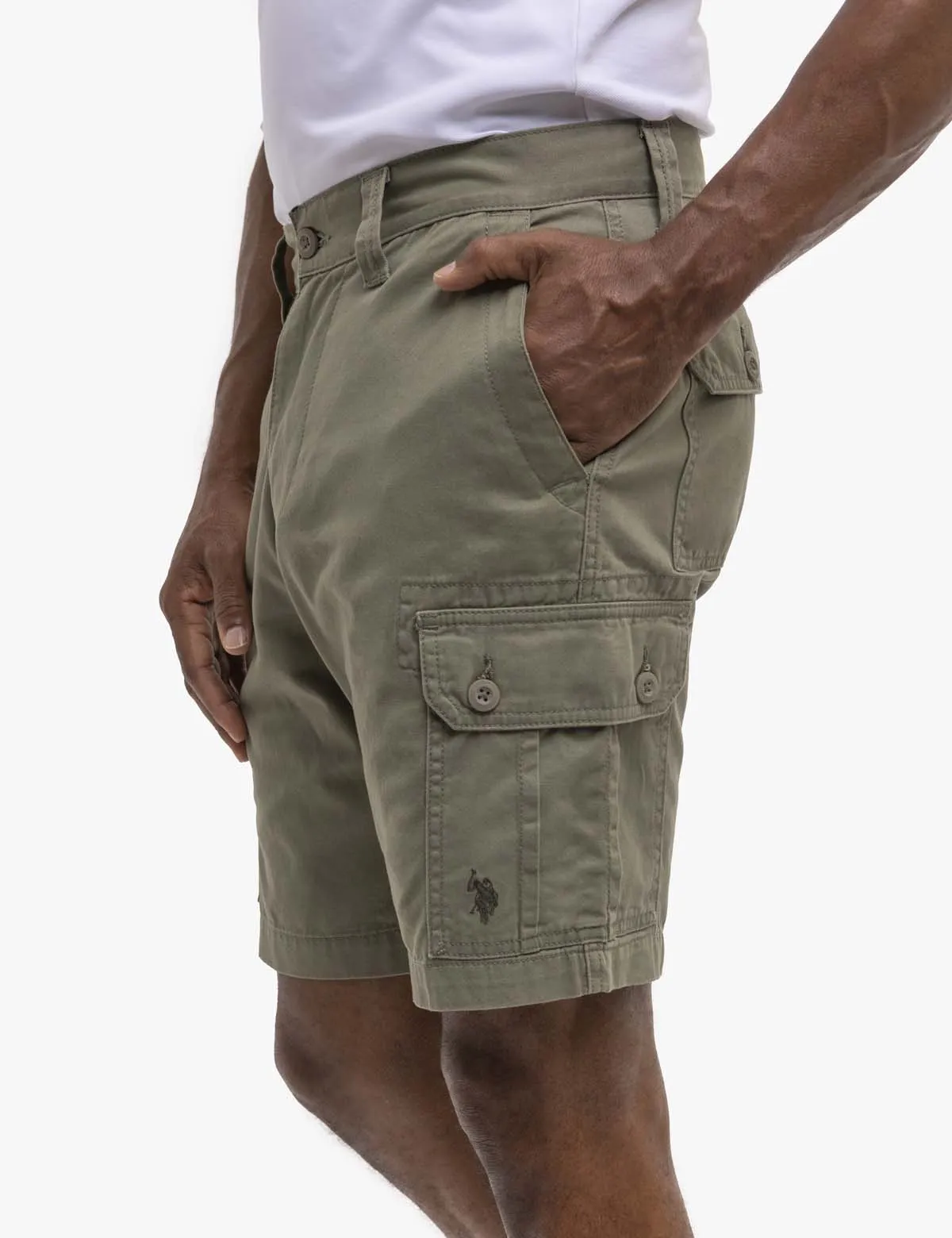 CLASSIC TWILL CARGO SHORTS