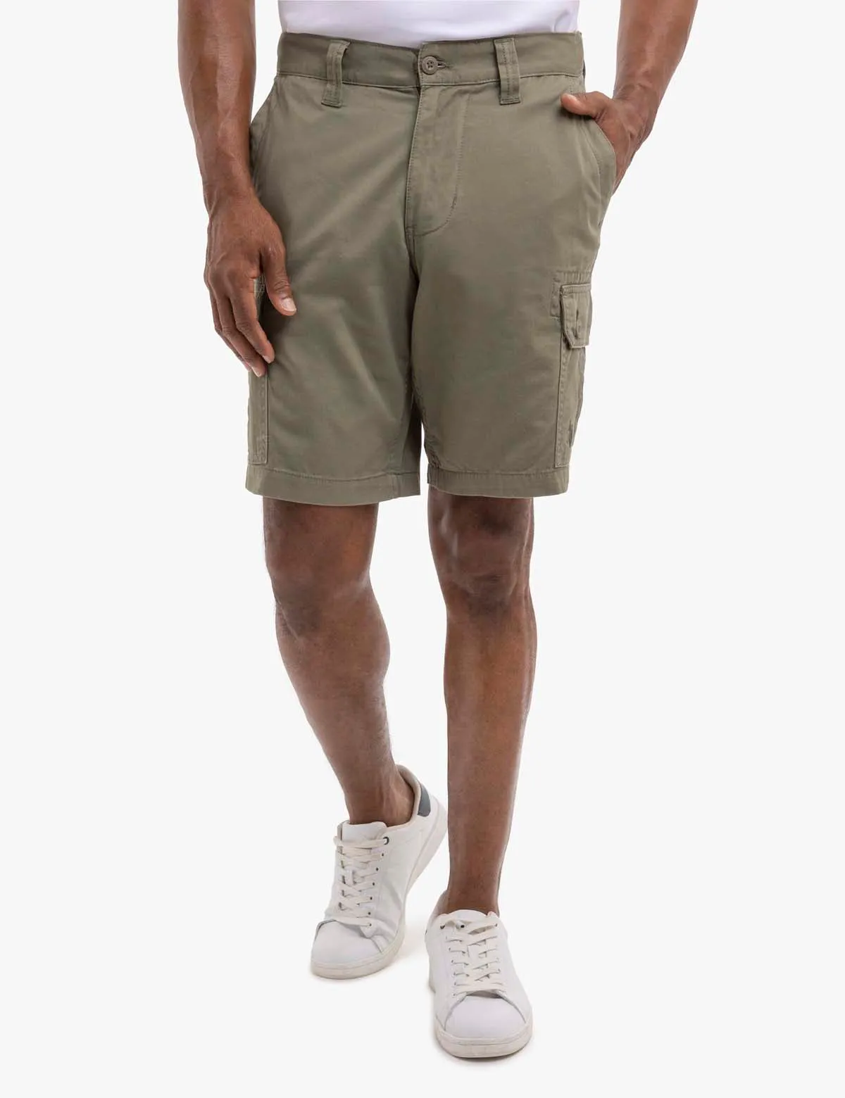 CLASSIC TWILL CARGO SHORTS