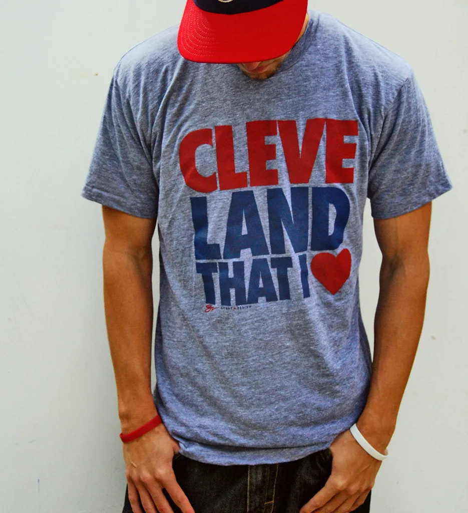 Cleveland T Shirt - Land That I Love - Grey