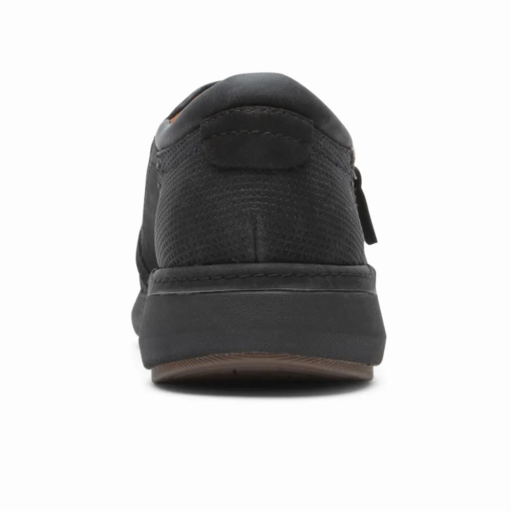 Cobb Hill SKYLAR ZIP SLIP BLACK NUBUCK