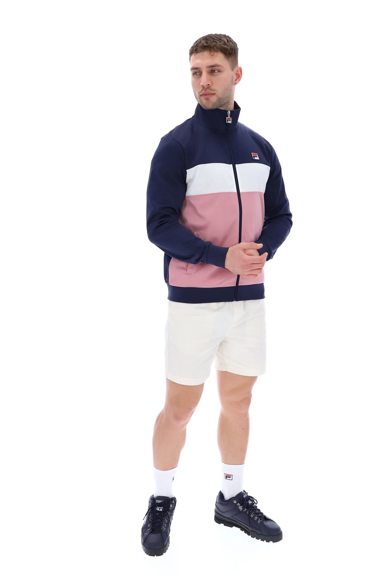 Conrad Colour Block Track Top