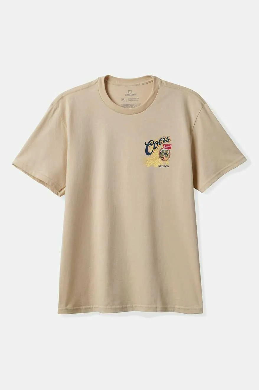 Coors Start Your Legacy Hops T-Shirt - Cream